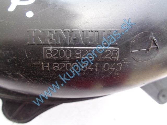 hadica na vzduch na renault scénic III 1,9dci, 82009923128